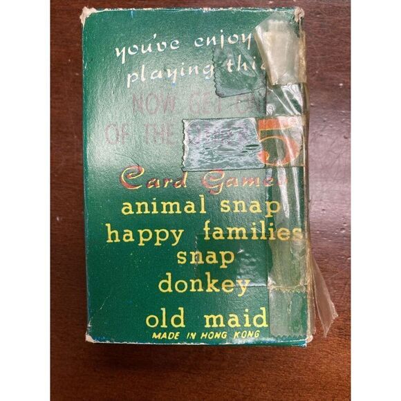 Vintage 1960's Golden Egg‎  Card Game in box Made in Hong Kong - Picture 2 of 11